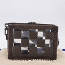 LOUIS VUITTON Monogram Chess Slim Soft Trunk Bag M20871 LV Auth 195571SAM-12