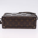LOUIS VUITTON Monogram Chess Slim Soft Trunk Bag M20871 LV Auth 195571SAM-5