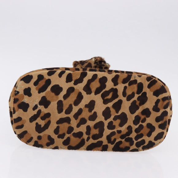 LOUIS VUITTON Monogram Leopard Azzedine Alaia Alma Hand Bag M99032 Auth 195572V