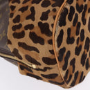 LOUIS VUITTON Monogram Leopard Azzedine Alaia Alma Hand Bag M99032 Auth 195572V-17