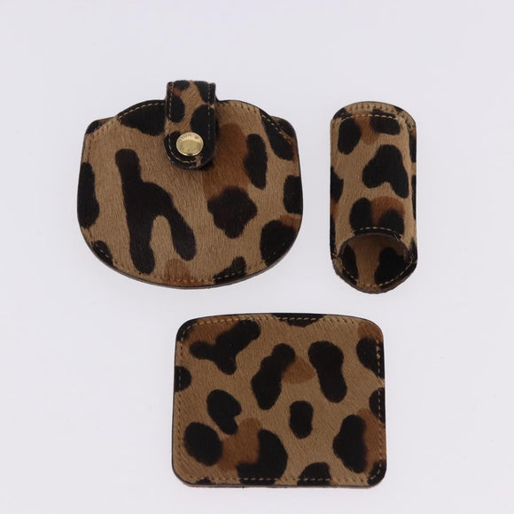 LOUIS VUITTON Monogram Leopard Azzedine Alaia Alma Hand Bag M99032 Auth 195572V
