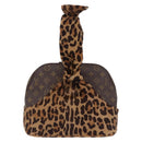 LOUIS VUITTON Monogram Leopard Azzedine Alaia Alma Hand Bag M99032 Auth 195572V-3