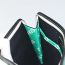 BALENCIAGA Clutch Bag Leather Green Silver 476046 Auth 195575A-16