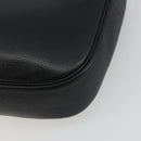Christian Dior Tote Bag Leather Black Gold Auth 195576A-15