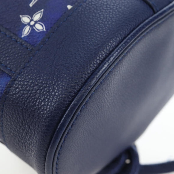 LOUIS VUITTON Monogram Bandana Randonnee PM Bag Blue M20562 LV Auth 195579M