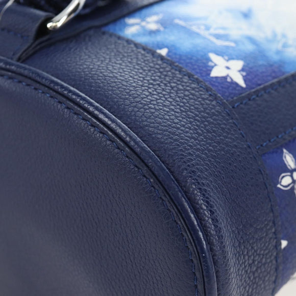 LOUIS VUITTON Monogram Bandana Randonnee PM Bag Blue M20562 LV Auth 195579M