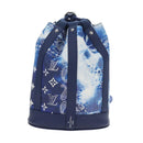 LOUIS VUITTON Monogram Bandana Randonnee PM Bag Blue M20562 LV Auth 195579M-13