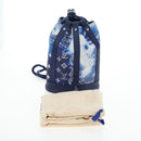 LOUIS VUITTON Monogram Bandana Randonnee PM Bag Blue M20562 LV Auth 195579M-12