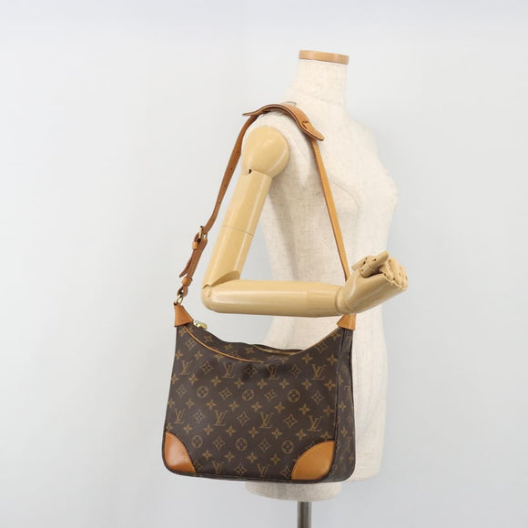 LOUIS VUITTON Monogram Boulogne 30 Shoulder Bag M51265 LV Auth 195580A