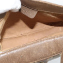 GUCCI GG Supreme Web Sherry Line Bag PVC Beige Gold 116 02 024 Auth 195582-15