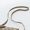 GUCCI GG Supreme Web Sherry Line Bag PVC Beige Gold 116 02 024 Auth 195582-8