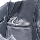 Salvatore Ferragamo Sofia Gancini Hand Bag Leather 2way Black Silver Auth 195584-22
