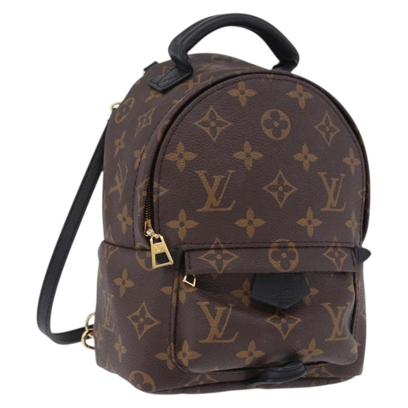 LOUIS VUITTON Monogram Palm Springs MINI Backpack M44873 LV Auth 195585V