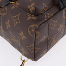 LOUIS VUITTON Monogram Palm Springs MINI Backpack M44873 LV Auth 195585V-16
