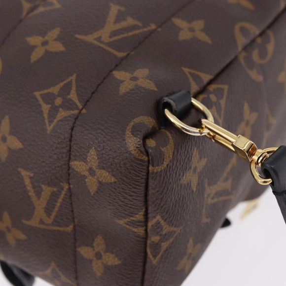 LOUIS VUITTON Monogram Palm Springs MINI Backpack M44873 LV Auth 195585V