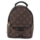 LOUIS VUITTON Monogram Palm Springs MINI Backpack M44873 LV Auth 195585V-13