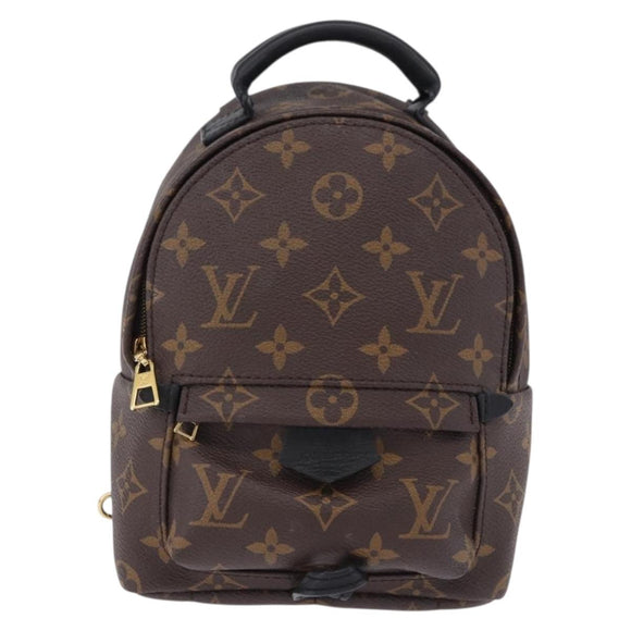 LOUIS VUITTON Monogram Palm Springs MINI Backpack M44873 LV Auth 195585V