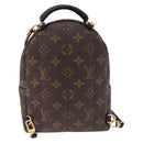 LOUIS VUITTON Monogram Palm Springs MINI Backpack M44873 LV Auth 195585V-2