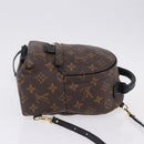 LOUIS VUITTON Monogram Palm Springs MINI Backpack M44873 LV Auth 195585V-3