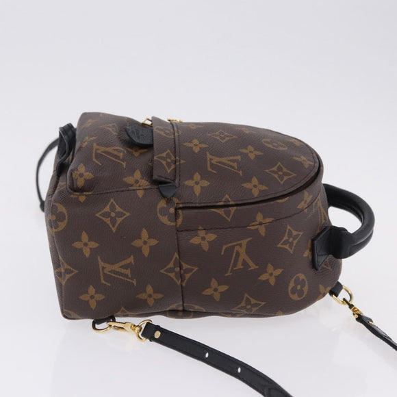 LOUIS VUITTON Monogram Palm Springs MINI Backpack M44873 LV Auth 195585V