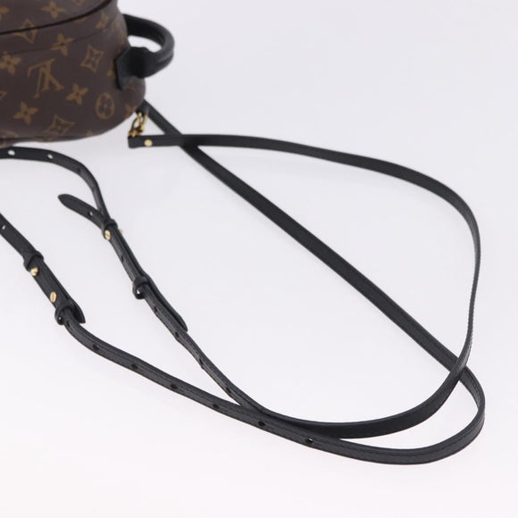 LOUIS VUITTON Monogram Palm Springs MINI Backpack M44873 LV Auth 195585V