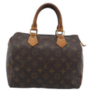 LOUIS VUITTON Monogram Speedy 25 Hand Bag M41528 LV Auth 195587-13