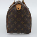 LOUIS VUITTON Monogram Speedy 25 Hand Bag M41528 LV Auth 195587-4