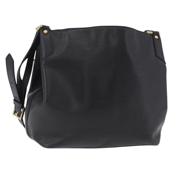 LOUIS VUITTON Epi Mandala MM Shoulder Bag Black M58892 LV Auth 195591