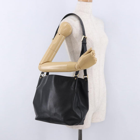 LOUIS VUITTON Epi Mandala MM Shoulder Bag Black M58892 LV Auth 195591