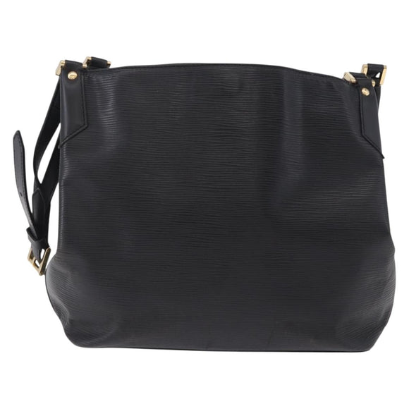 LOUIS VUITTON Epi Mandala MM Shoulder Bag Black M58892 LV Auth 195591