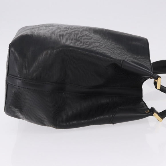 LOUIS VUITTON Epi Mandala MM Shoulder Bag Black M58892 LV Auth 195591