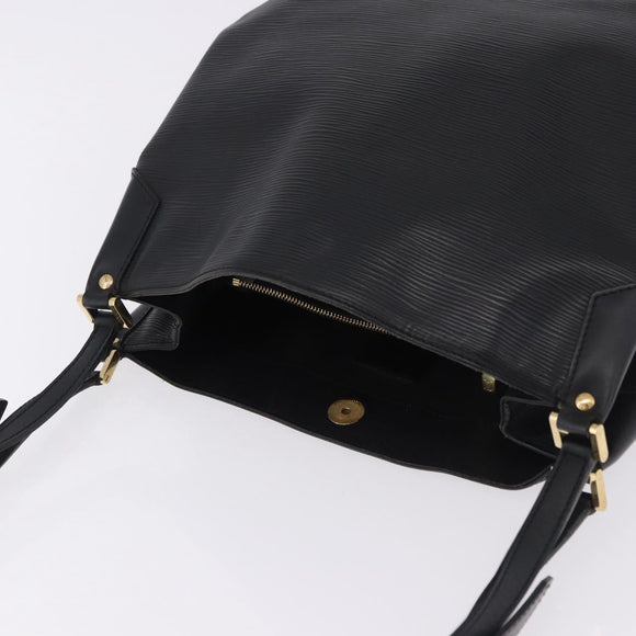 LOUIS VUITTON Epi Mandala MM Shoulder Bag Black M58892 LV Auth 195591
