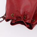 LOUIS VUITTON Epi Petit Noe Shoulder Bag Red M44107 LV Auth 195592A-6