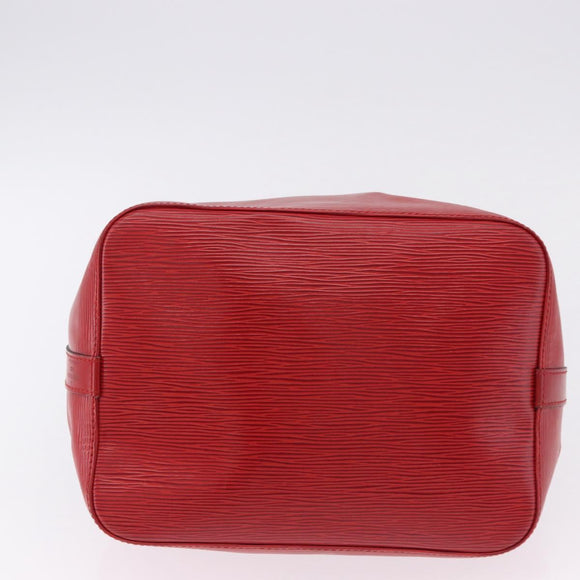 LOUIS VUITTON Epi Petit Noe Shoulder Bag Red M44107 LV Auth 195592A