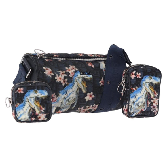 DIOR HOMME Trotter Canvas Dynasaw Robot Bag ×Hajime Sorayama Auth 195595A