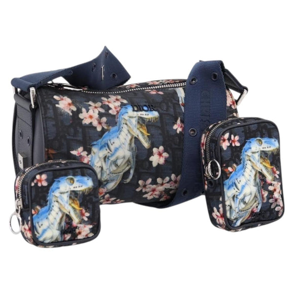 DIOR HOMME Trotter Canvas Dynasaw Robot Bag ×Hajime Sorayama Auth 195595