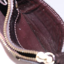 LOUIS VUITTON Monogram Vernis Pochette Cles NM Purse Amarante M93557 Auth 195596-19