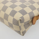 LOUIS VUITTON Damier Azur Pochette Cosmetic GM Pouch N23346 LV Auth 195602-15