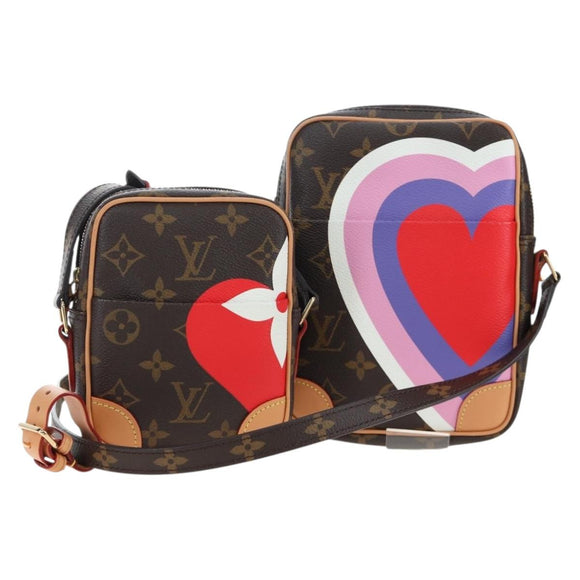 LOUIS VUITTON Monogram Game On Panam Set Shoulder Bag M57450 LV Auth 195604SAM