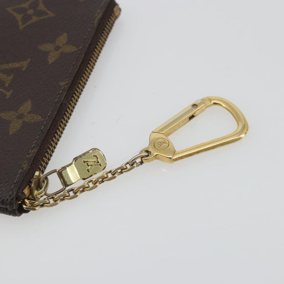 LOUIS VUITTON Monogram Pochette Cles Coin Purse M62650 LV Auth 195605A