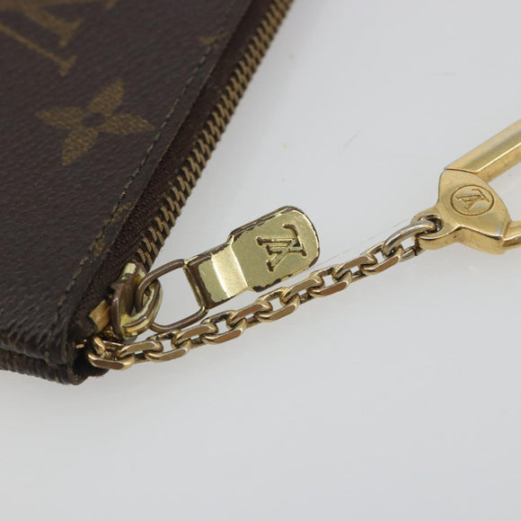 LOUIS VUITTON Monogram Pochette Cles Coin Purse M62650 LV Auth 195605A