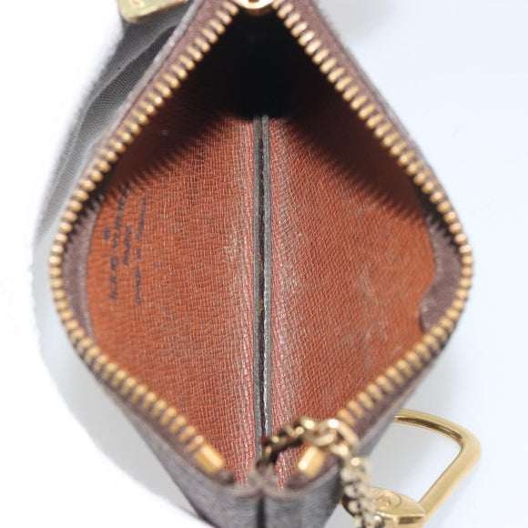 LOUIS VUITTON Monogram Pochette Cles Coin Purse M62650 LV Auth 195605A