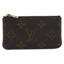 LOUIS VUITTON Monogram Pochette Cles Coin Purse M62650 LV Auth 195605A-2