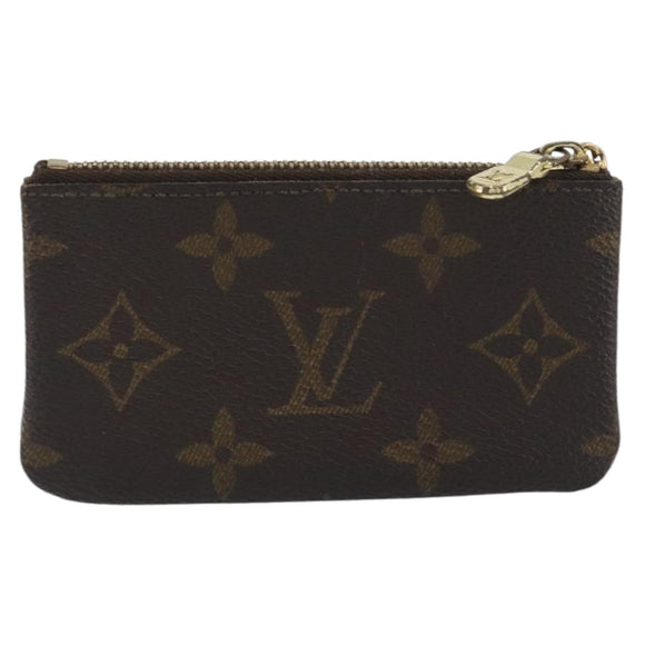 LOUIS VUITTON Monogram Pochette Cles Coin Purse M62650 LV Auth 195605A