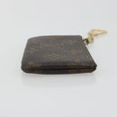 LOUIS VUITTON Monogram Pochette Cles Coin Purse M62650 LV Auth 195605A-4