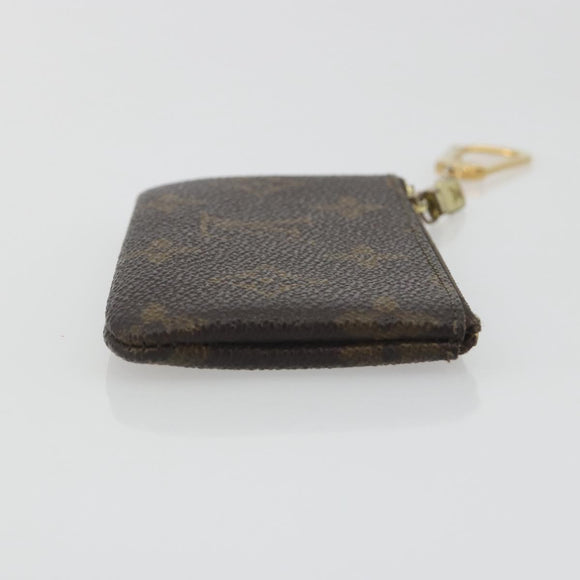 LOUIS VUITTON Monogram Pochette Cles Coin Purse M62650 LV Auth 195605A
