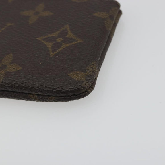 LOUIS VUITTON Monogram Pochette Cles Coin Purse M62650 LV Auth 195605A