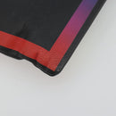LOUIS VUITTON taiga rainbow Chain Pochette A4 Bag Black M30347 LV Auth 195606A-11