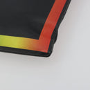 LOUIS VUITTON taiga rainbow Chain Pochette A4 Bag Black M30347 LV Auth 195606A-8