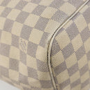 LOUIS VUITTON Damier Azur Neverfull MM Tote Bag N41605 LV Auth 195607-16